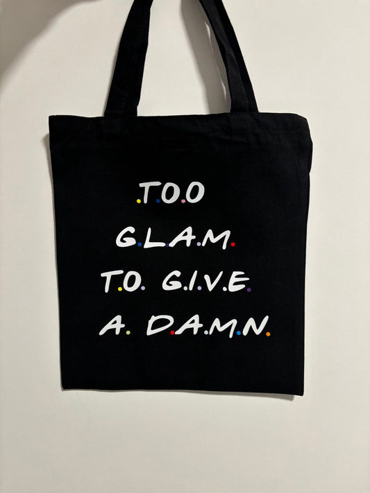 Tote bags: Too glam to give a damn